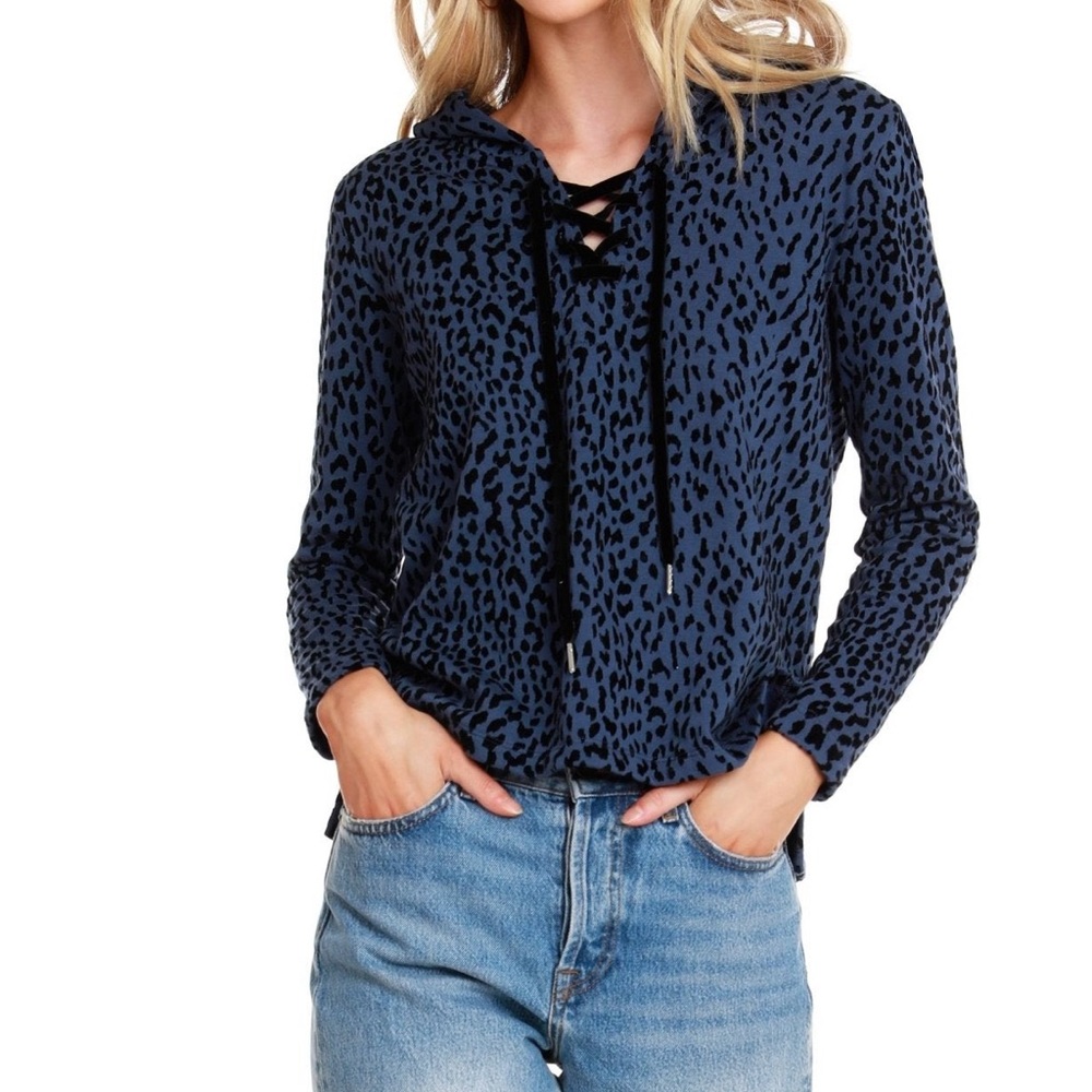 bobi Tie Front Hoodie
